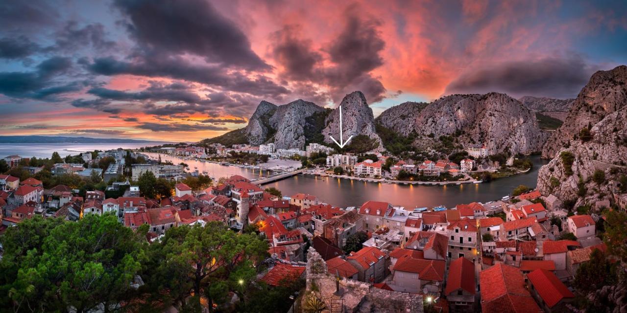 Penthouse Maremonte Lejlighed Omiš Eksteriør billede